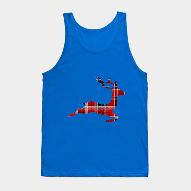 Christmas Running Deer Tank Top by holidaystore